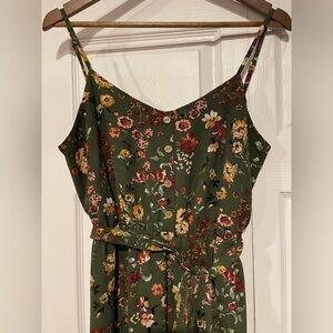 As U Wish Floral Maxi Dress